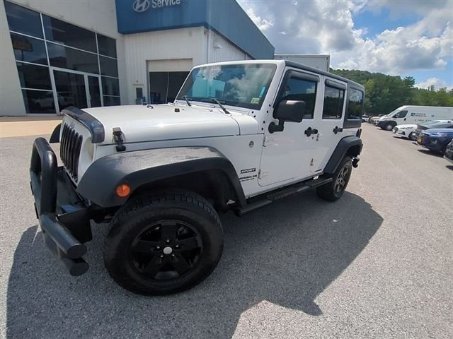 Used 2016 White Jeep Unlimited Sport image 10