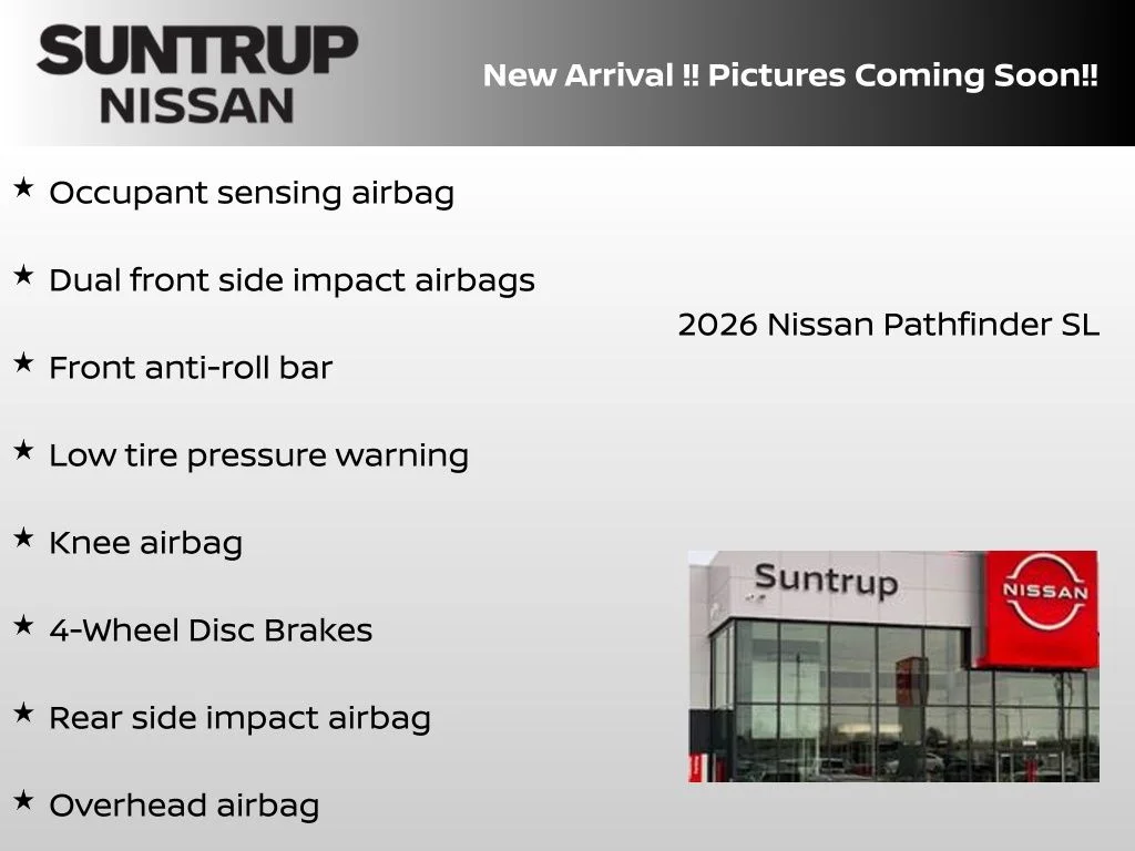 New 2026 Gray Nissan SL image 4