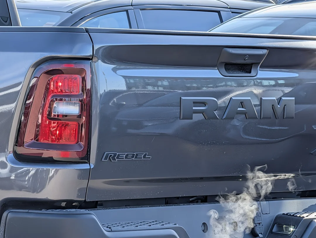 New 2026 Grey RAM Rebel - - 4x4 - All-Terrain Tires - Heated Front Seats - Trailer Brake Control & More! image 11