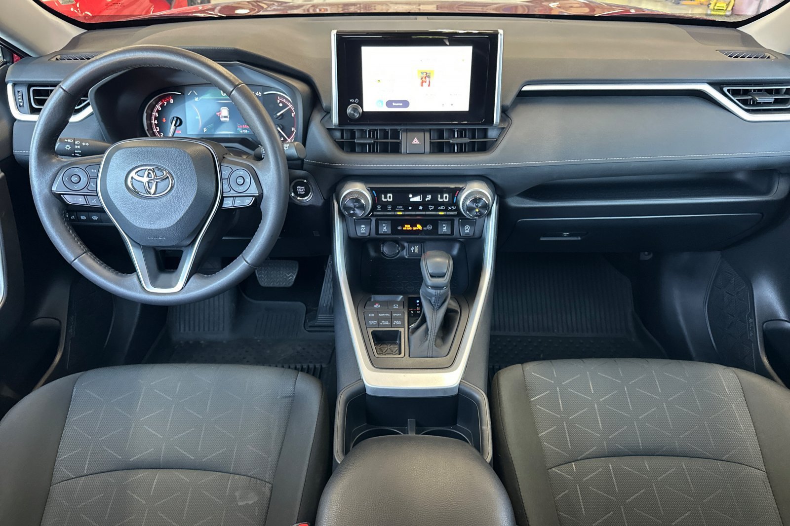 Certified Used 2025 Ruby Flare Pearl Toyota XLE image 13
