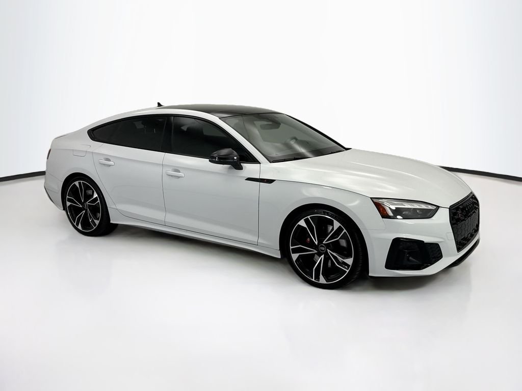 Used 2022 Glacier White Metallic Audi Premium Plus image 3