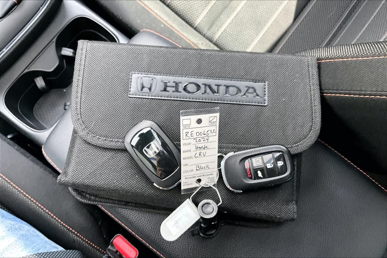 Used 2024 Crystal Black Pearl Honda Sport image 15