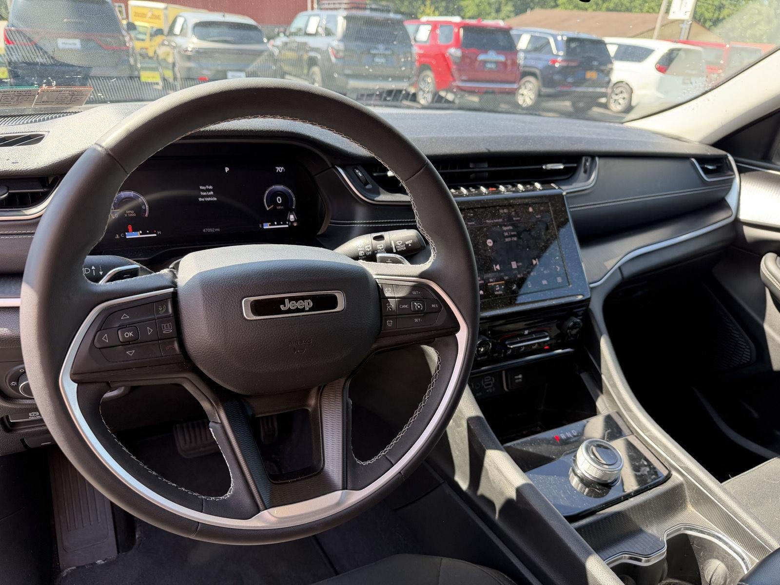Used 2023 Bright White Clearcoat Jeep Laredo X image 11