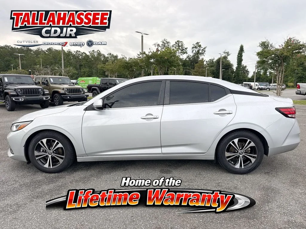 Used 2022 Brilliant Silver Metallic Nissan SV image 8