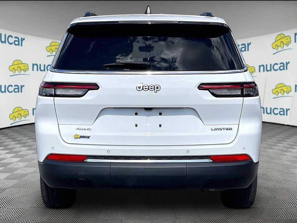 Used 2023 Bright White Clearcoat Jeep Limited image 5
