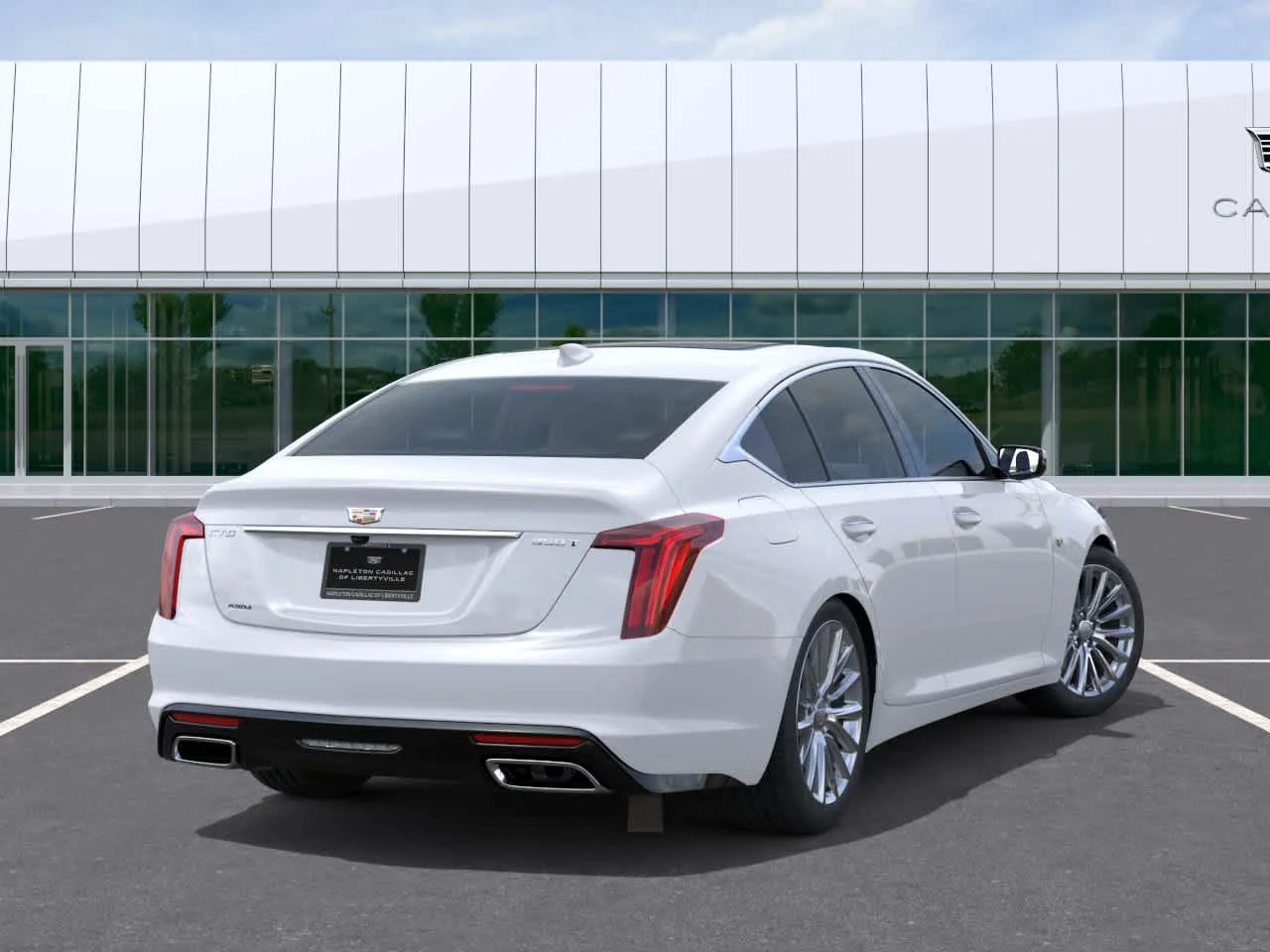 New 2026 Summit White Cadillac Premium Luxury image 4