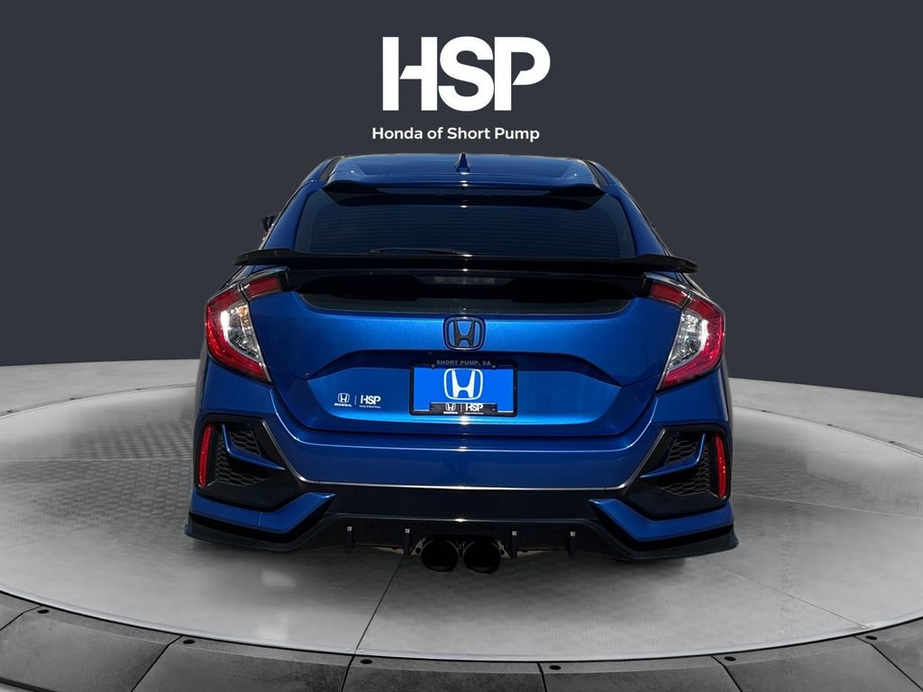 Used 2020 Aegean Blue Metallic Honda Sport image 4