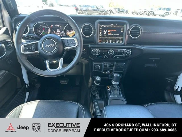 Used 2023 White Jeep Sahara 4xe image 13