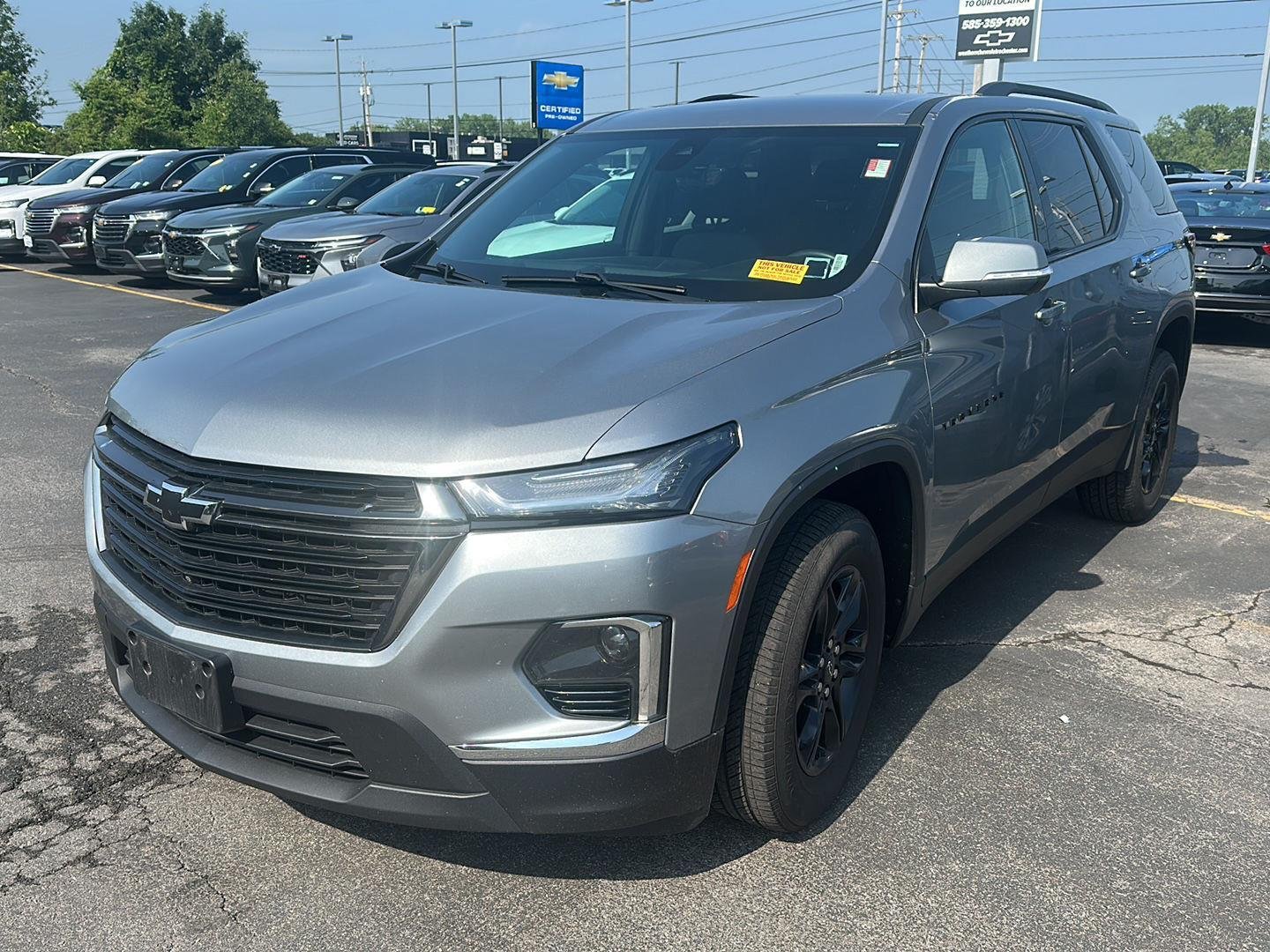 Used 2023 Sterling Gray Metallic Chevrolet LT Cloth image 5
