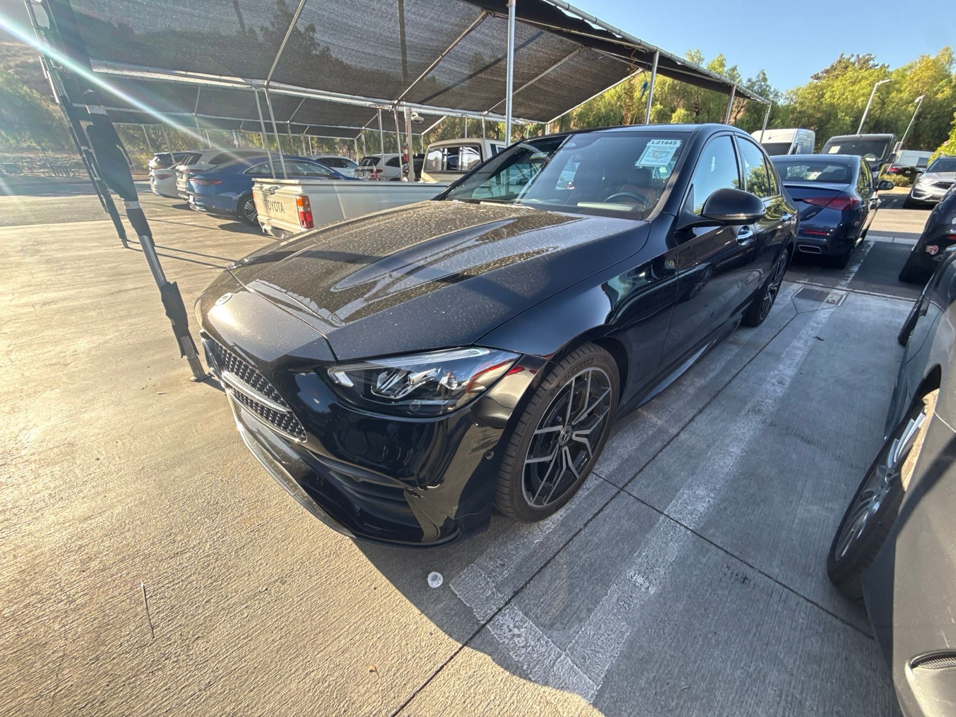 Used 2023 Black Mercedes-Benz C 300 image 1