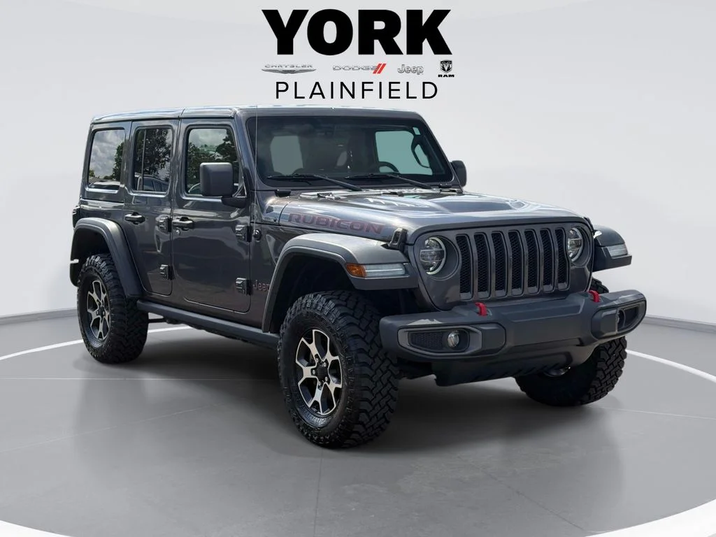 Used 2020 Gray Jeep Unlimited Rubicon image 3