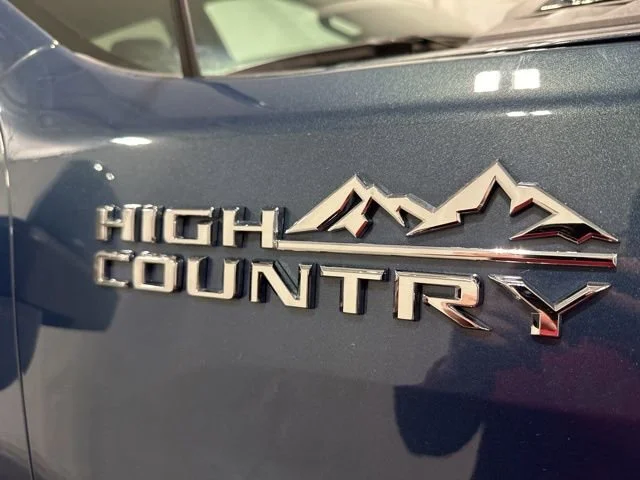 Used 2025 Lakeshore Blue Metallic Chevrolet High Country image 37