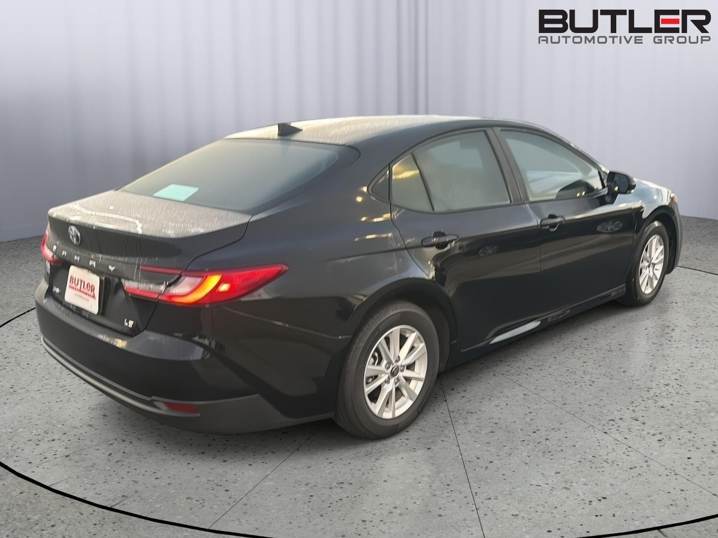 Certified Used 2025 Midnight Black Metallic Toyota LE image 6