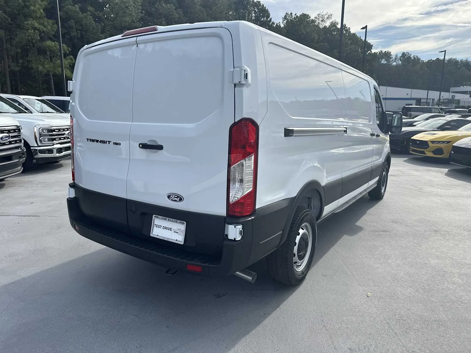 New 2026 Oxford White Ford Cargo Van image 8