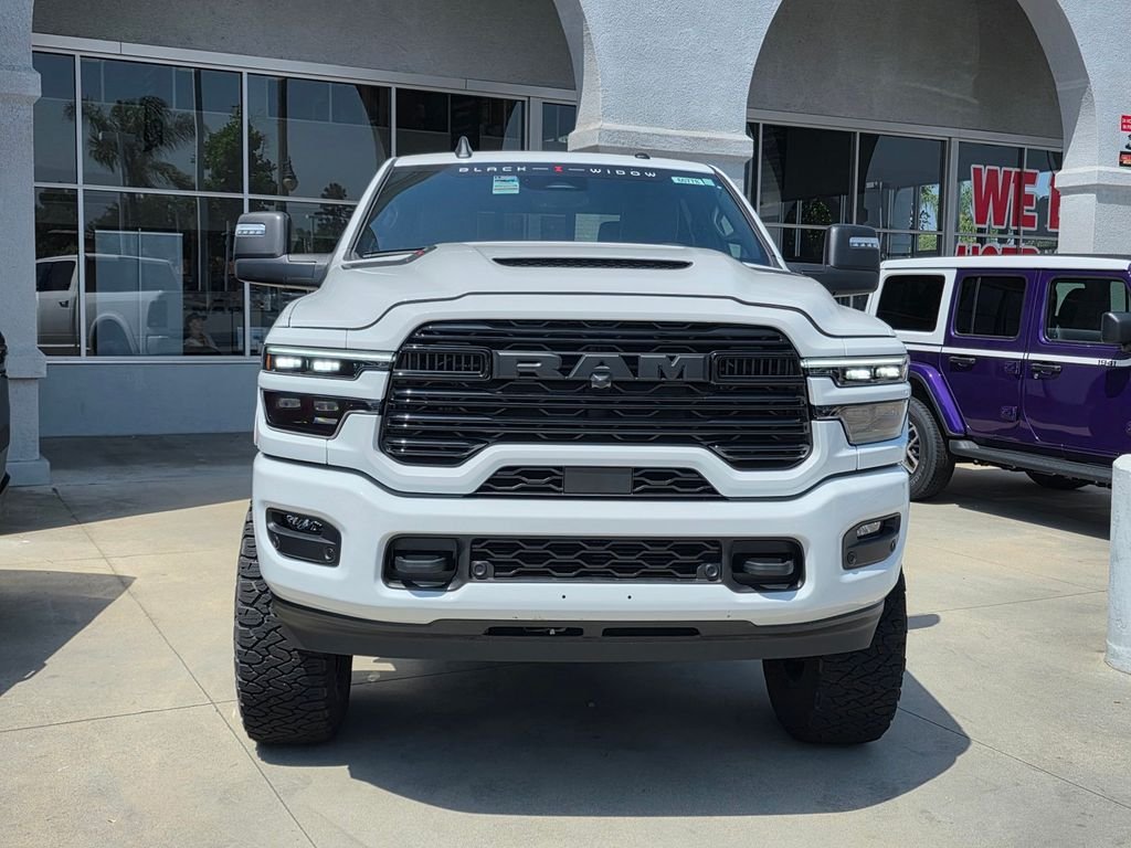 New 2026 Bright White Clear-Coat Exterior Paint RAM Laramie image 2
