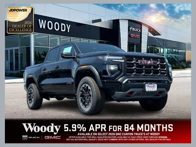 New 2026 Onyx Black GMC AT4 image 1