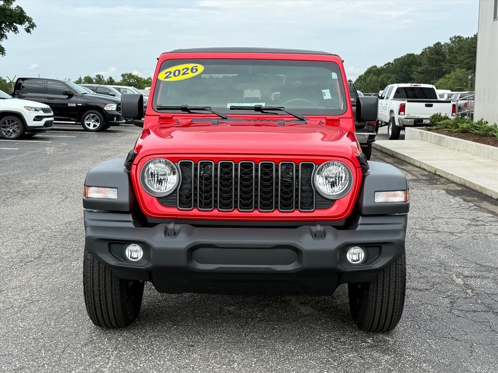 Certified Used 2026 Firecracker Red Clear Coat Jeep Sport image 8