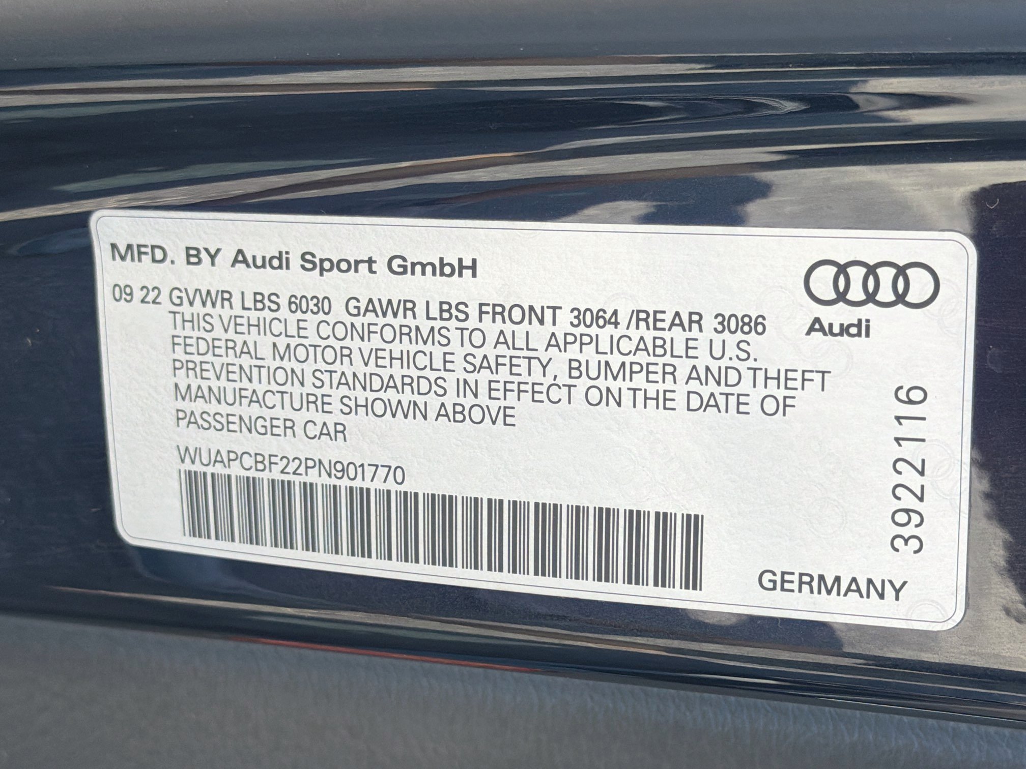 Used 2023 Black Crystal Audi 4.0T image 45