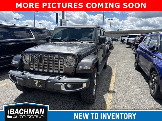 Used 2019 Granite Crystal Metallic Clearcoat Jeep Sahara image 2