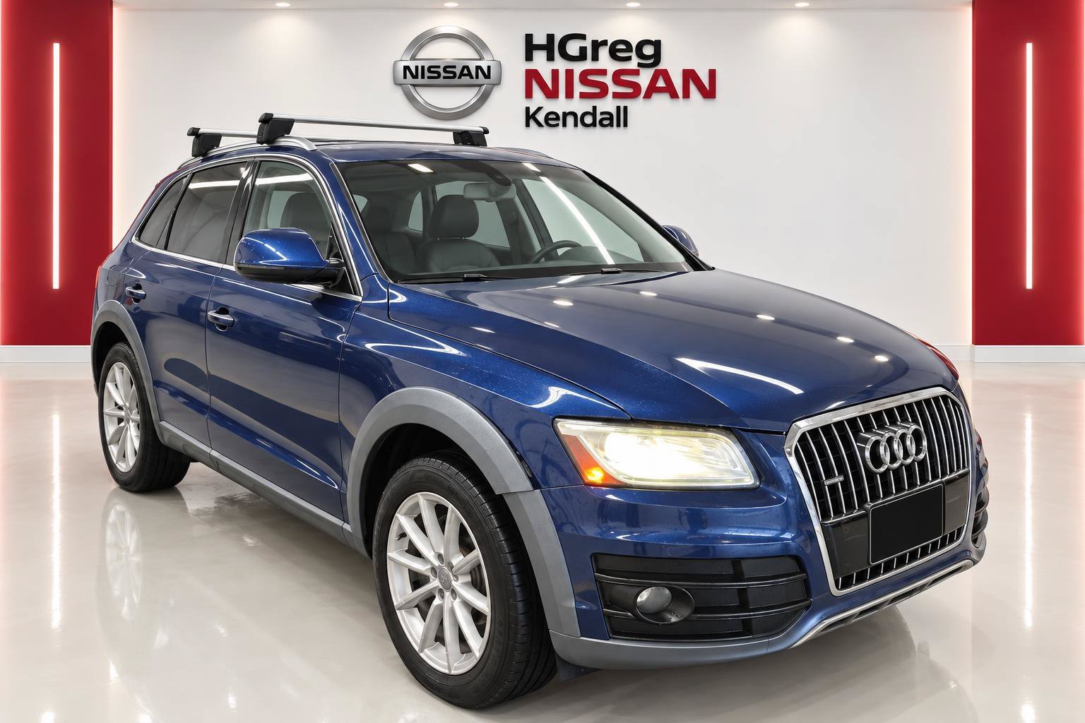 Used 2017 Blue Audi 2.0T Premium Plus image 3