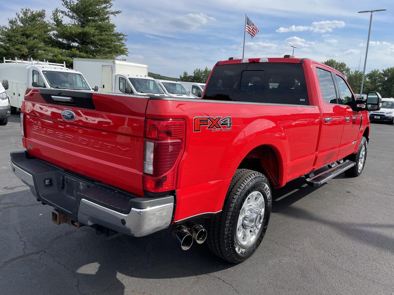 Used 2021 Race Red Ford XLT image 8