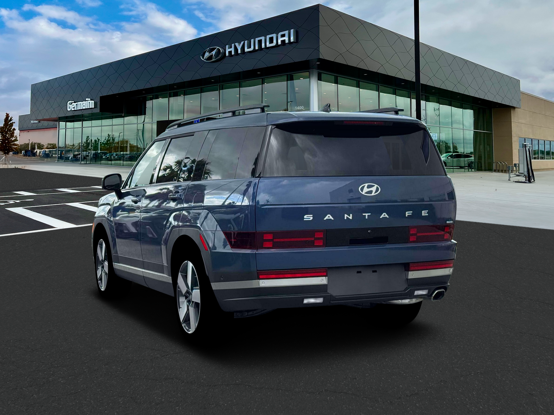 New 2026 Atlantis Blue Hyundai Limited AWD image 5