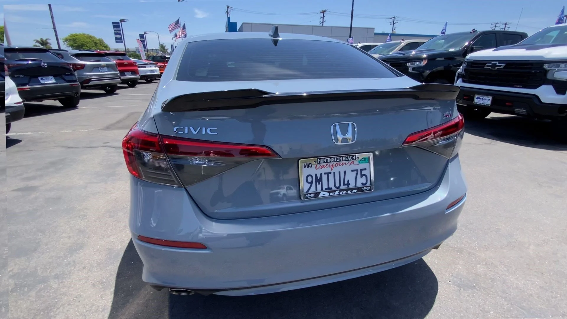 Used 2024 Sonic Gray Pearl Honda Si Manual Sedan image 11