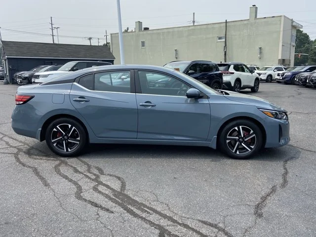 Used 2024 Atlantic Gray Metallic Nissan SV image 2