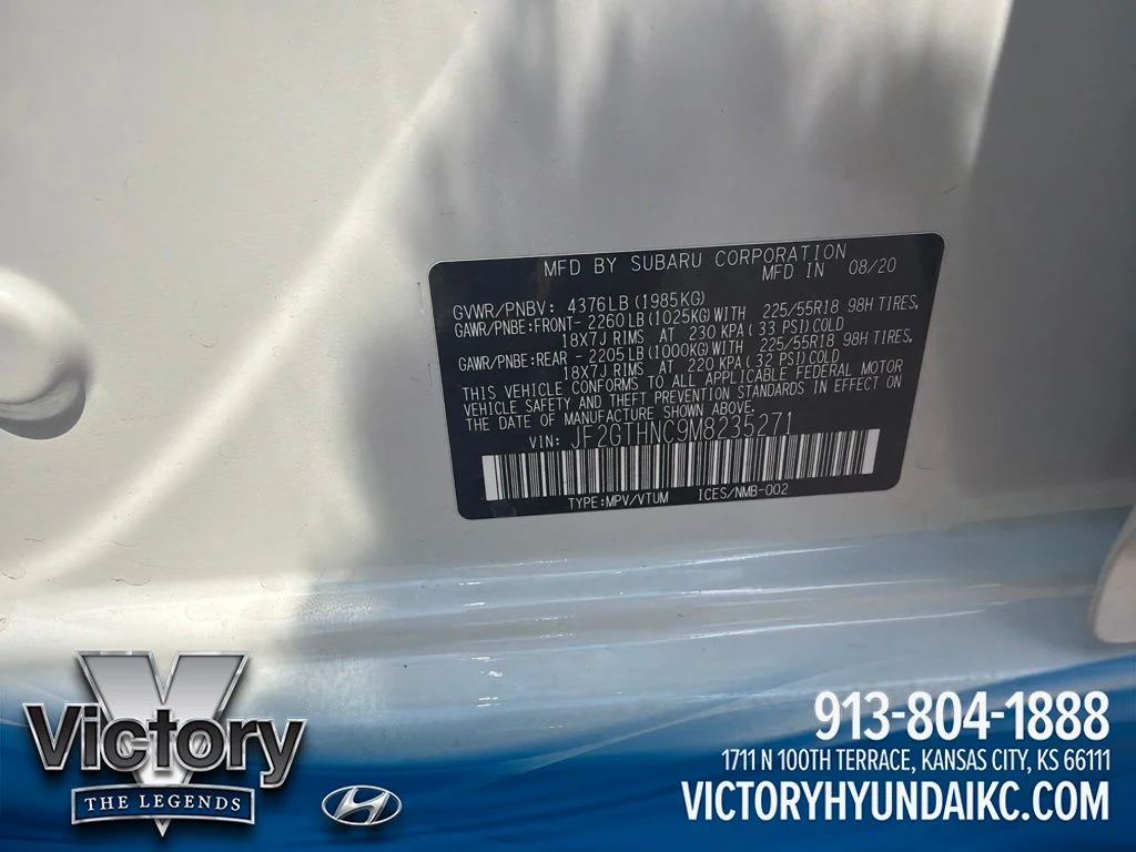 Used 2021 White Subaru Limited image 13