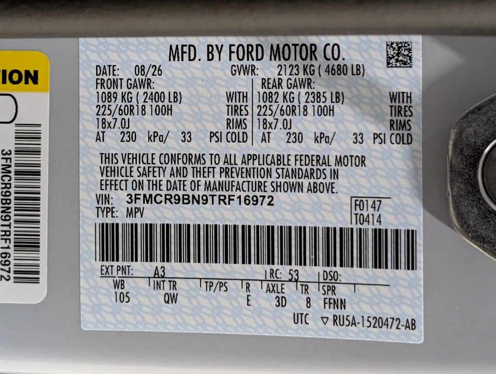 New 2026 Space White Metallic Ford Big Bend® image 21