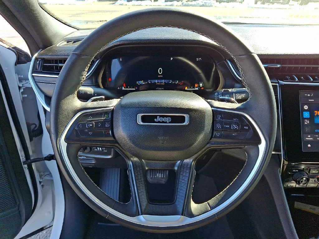 Used 2024 Bright White Clearcoat Jeep Altitude image 26