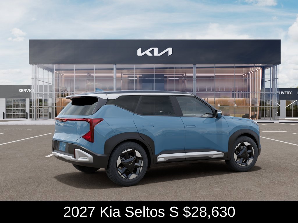 New 2027 Frost Blue/Black Roof Kia S image 7