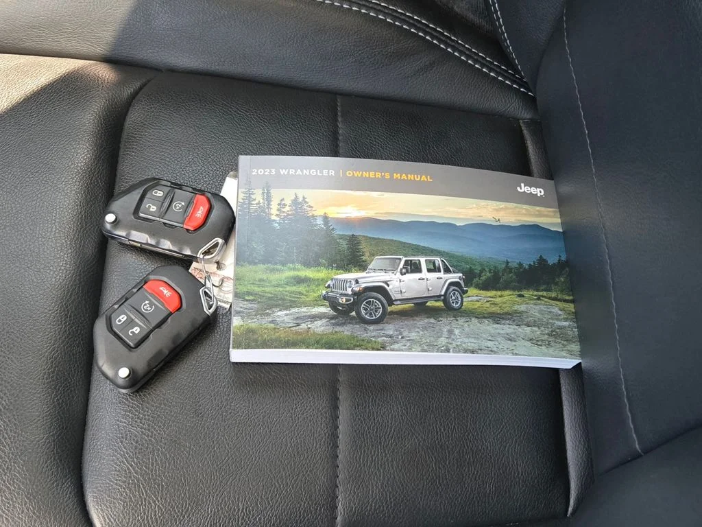 Used 2023 White Jeep Sahara 4xe image 10