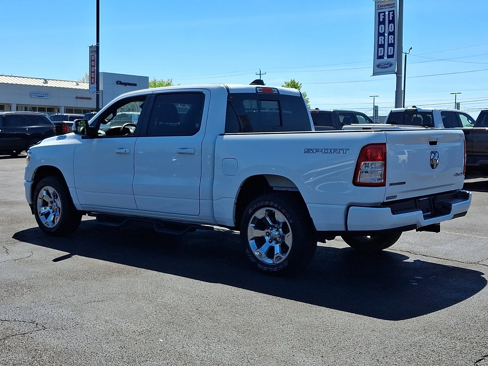 Used 2022 Bright White Clearcoat Ram Big Horn/Lone Star image 4