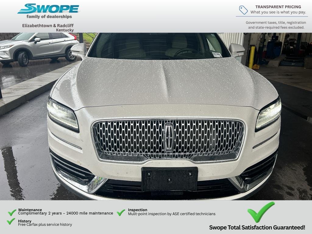 Used 2019 White Platinum Metallic Tri-Coat Lincoln Select image 4