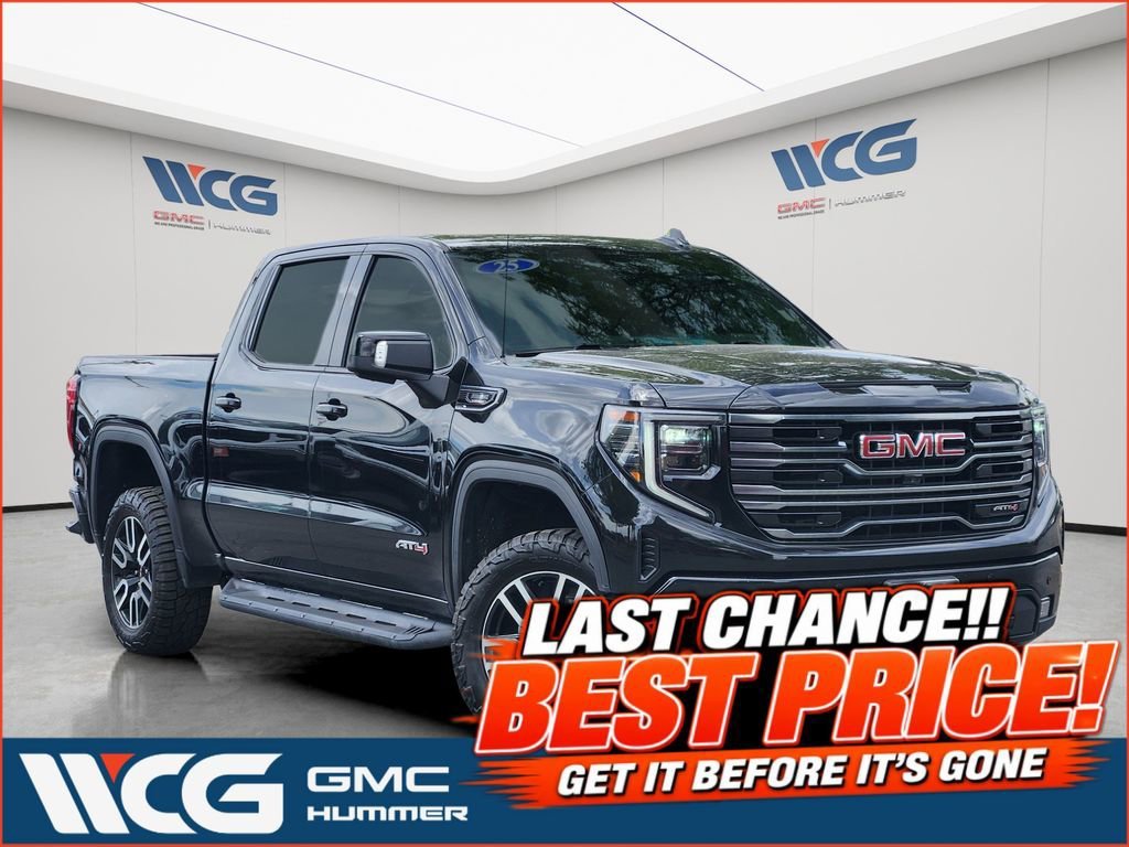 Used 2025 Onyx Black GMC AT4 image 1
