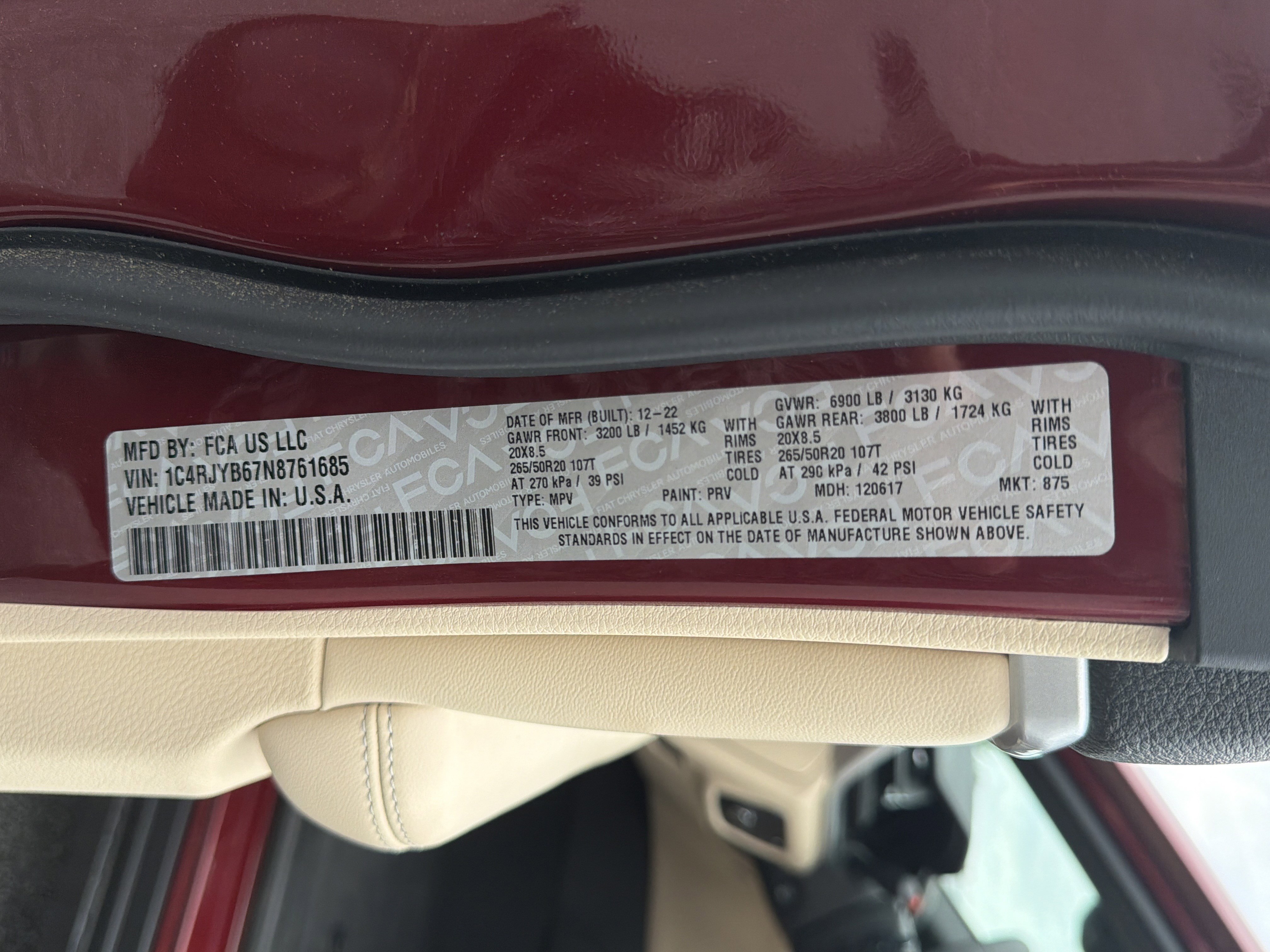 Used 2022 Velvet Red Pearlcoat Jeep 4xe image 41