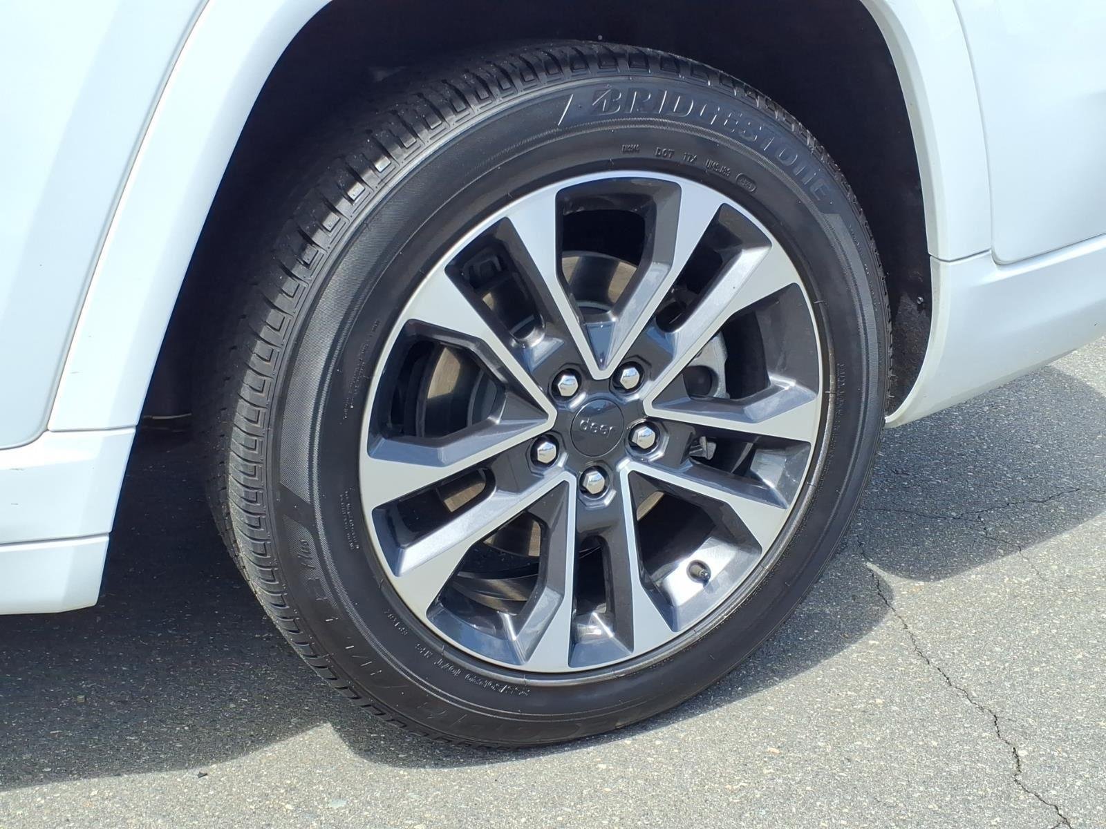 Used 2025 Bright White Clearcoat Jeep Overland image 13