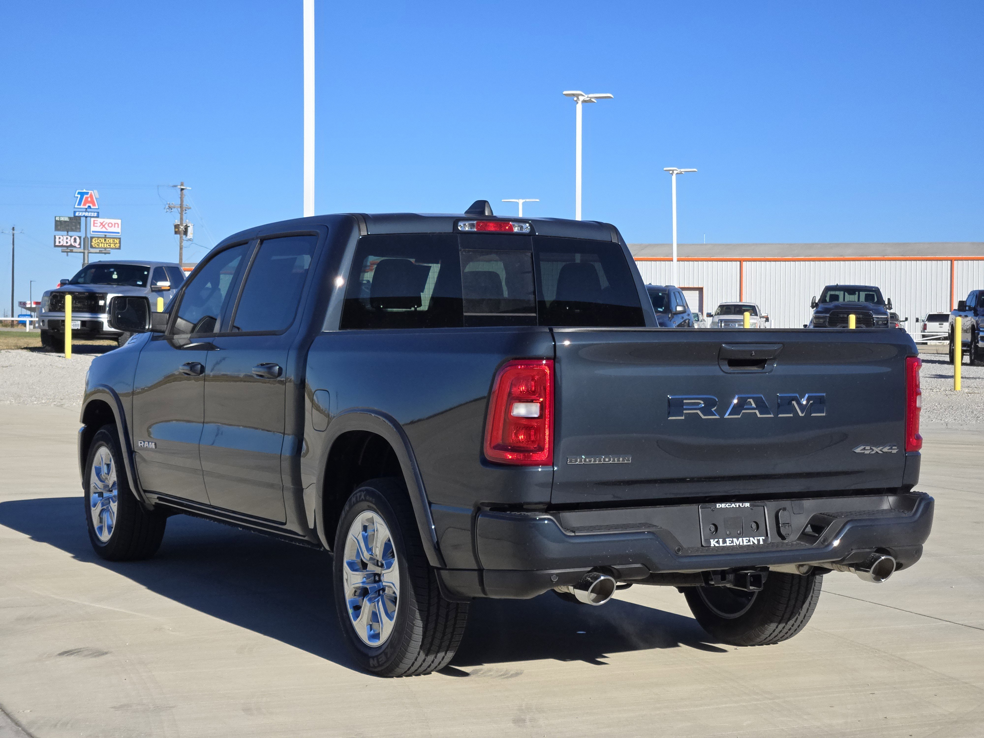 New 2026 Forged Blue Metallic Exterior Paint RAM Big Horn image 3