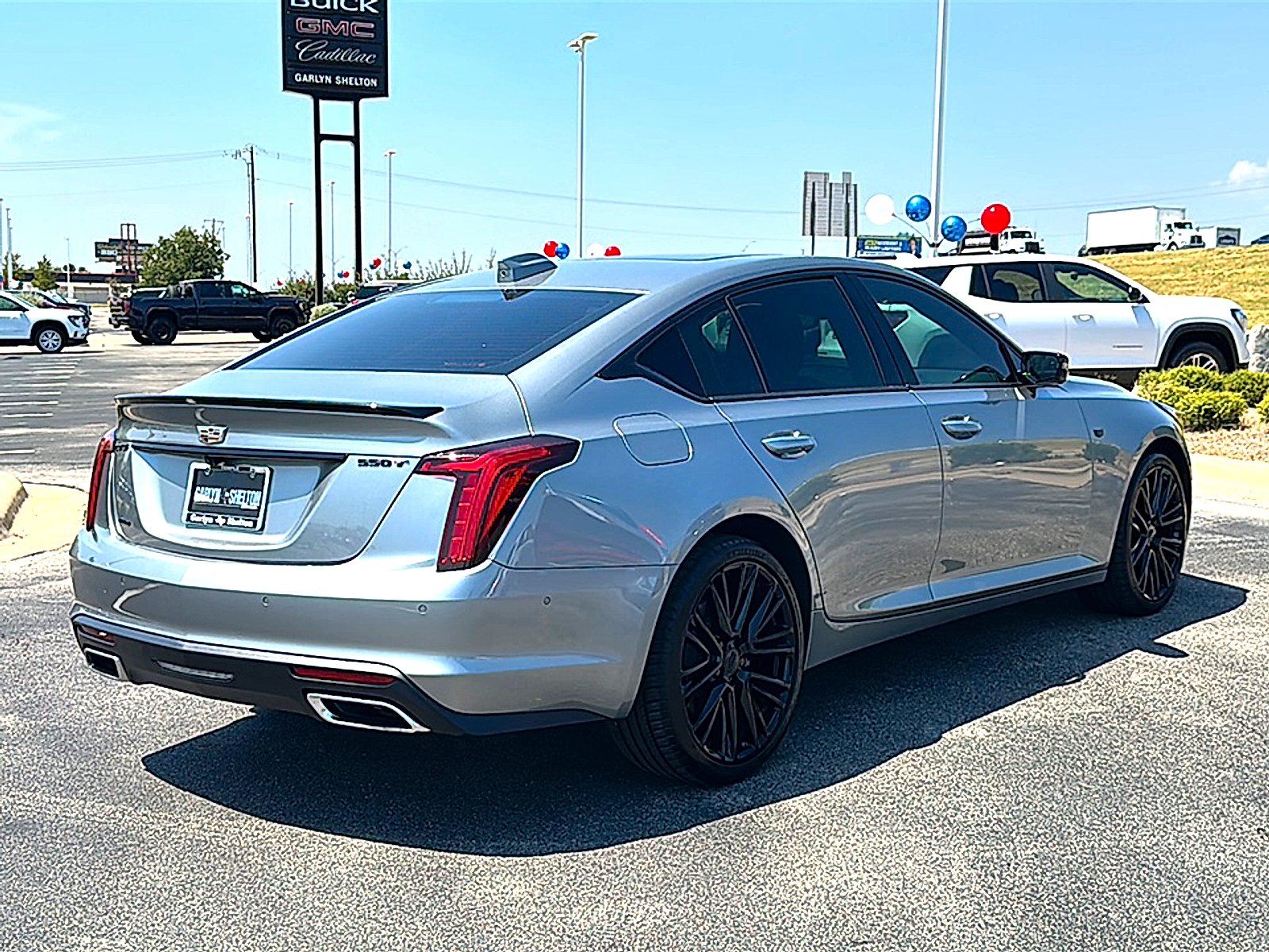 Used 2025 Argent Silver Metallic Cadillac Premium Luxury image 8