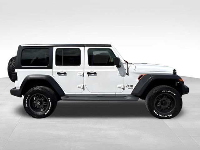 Used 2019 White Jeep Unlimited Sport S image 8