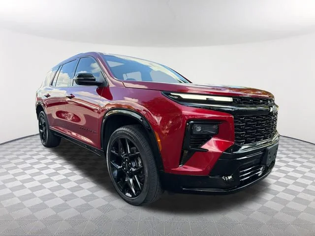 Used 2025 Radiant Red Tintcoat Chevrolet RS image 3