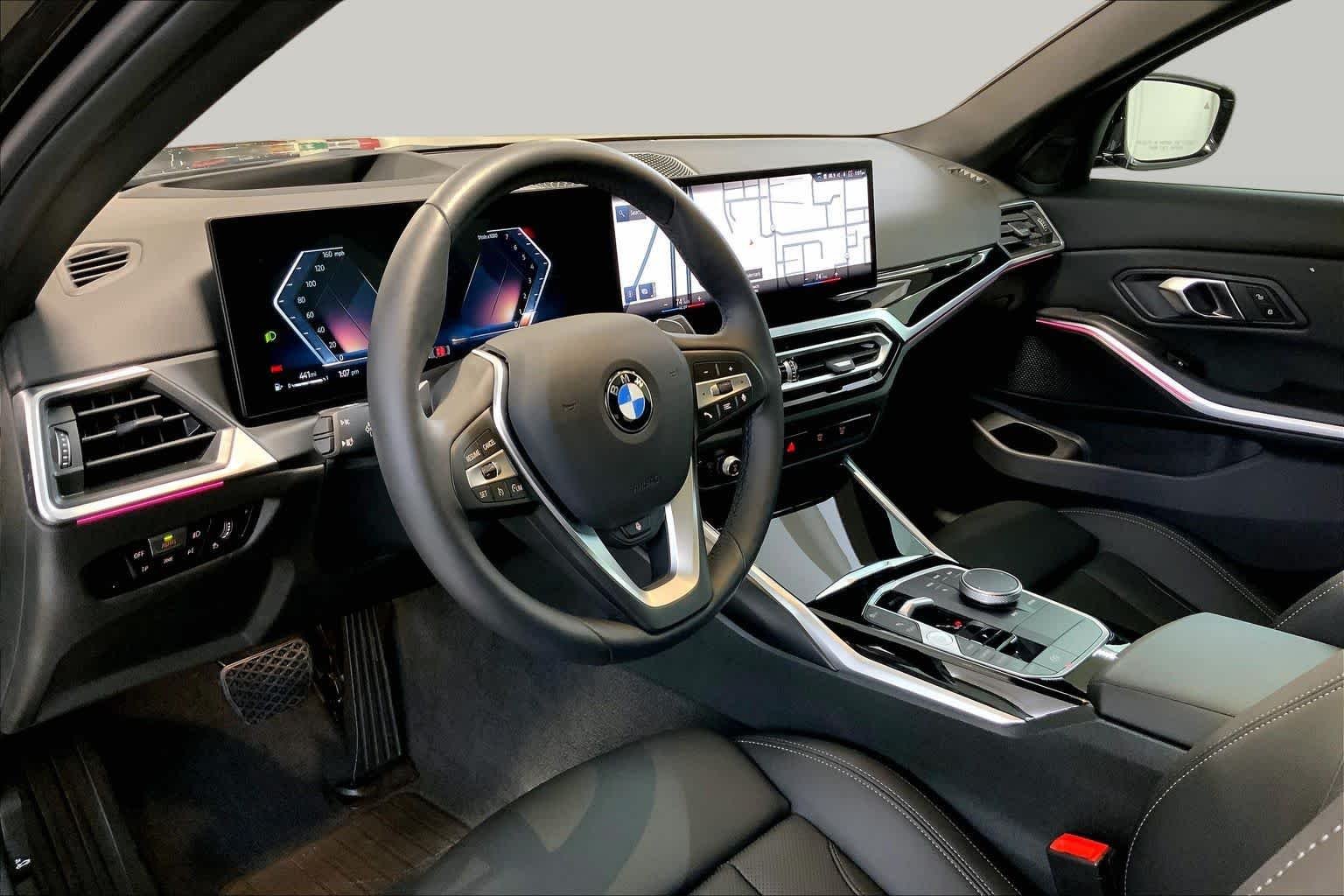 Used 2024 Black Sapphire Metallic BMW 330i xDrive image 17