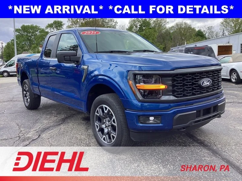 Used 2024 Blue Ford STX image 1
