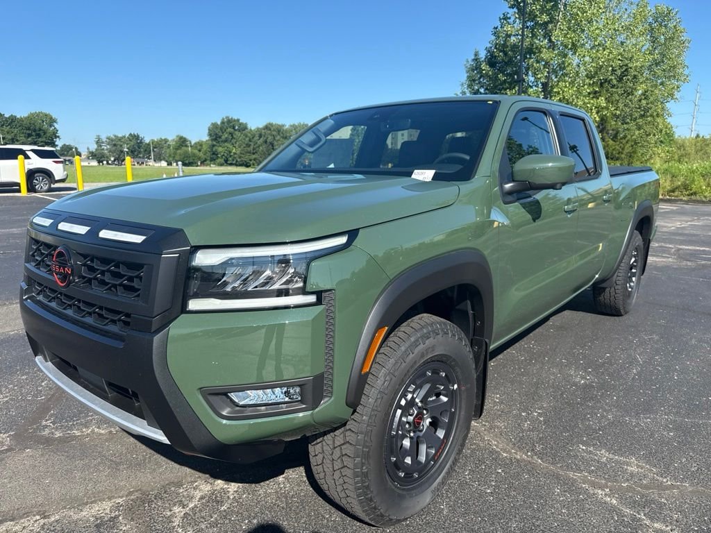 New 2026 Tactical Green Metallic Nissan Crew Cab PRO-4X® Long Bed image 8