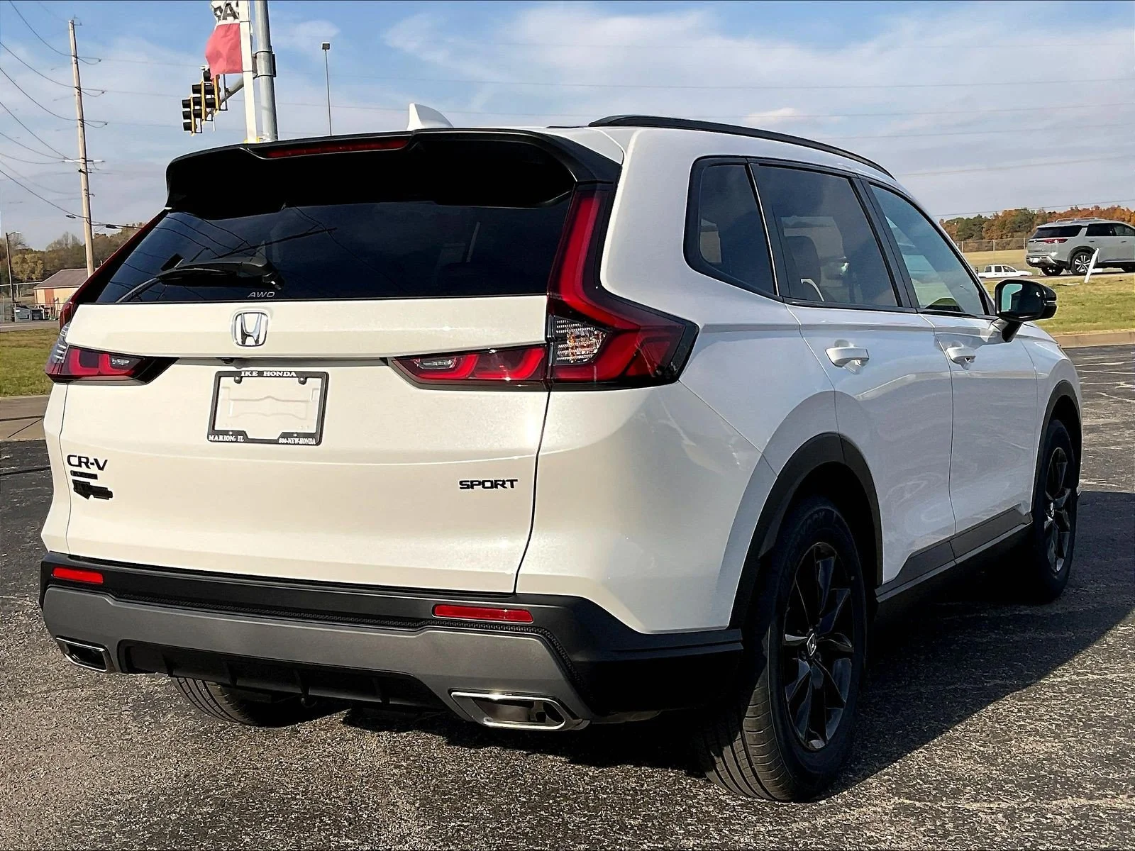 New 2027 Platinum White Pearl Honda Sport image 3