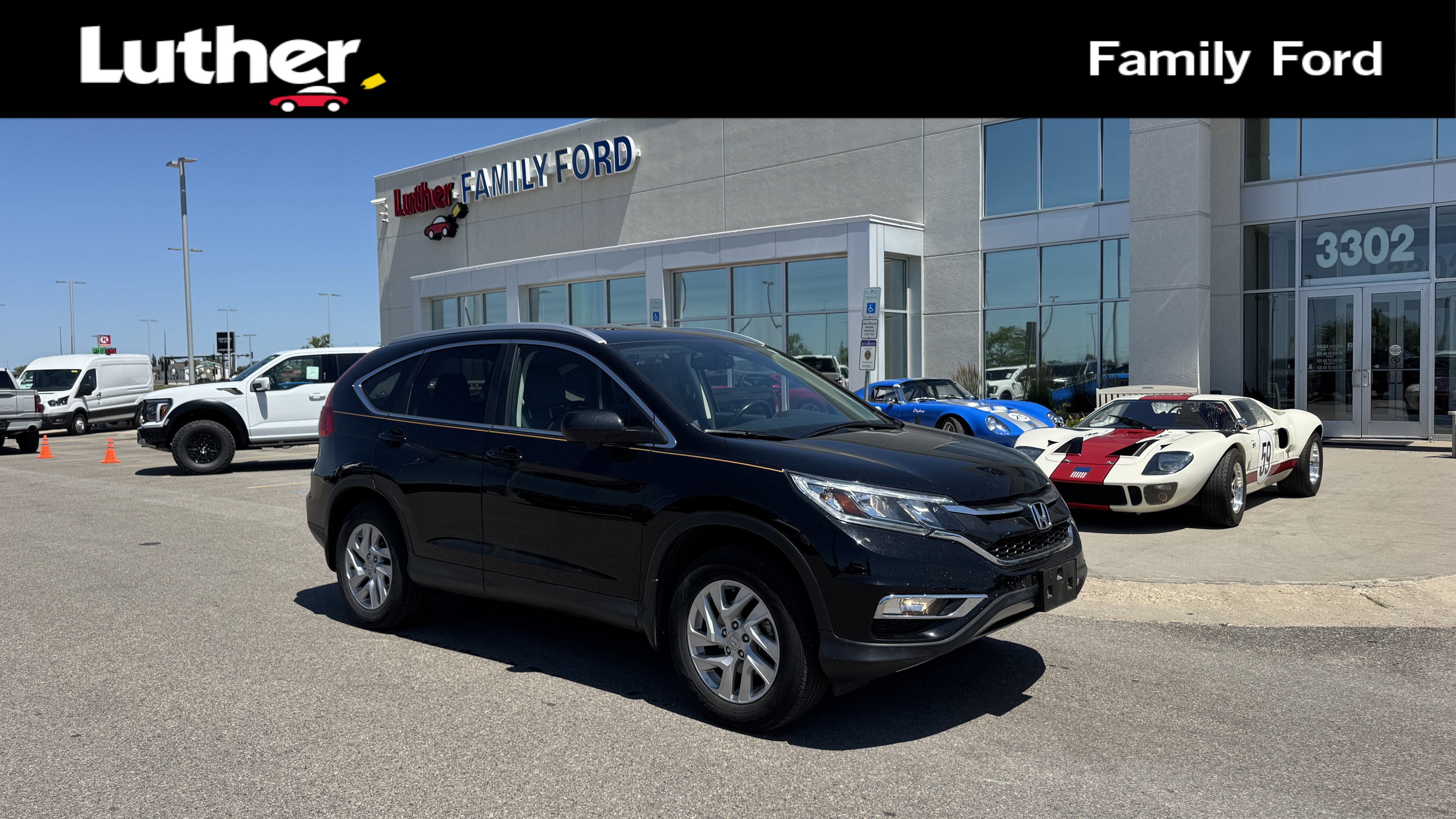 Used 2016 Crystal Black Pearl Honda EX-L image 1