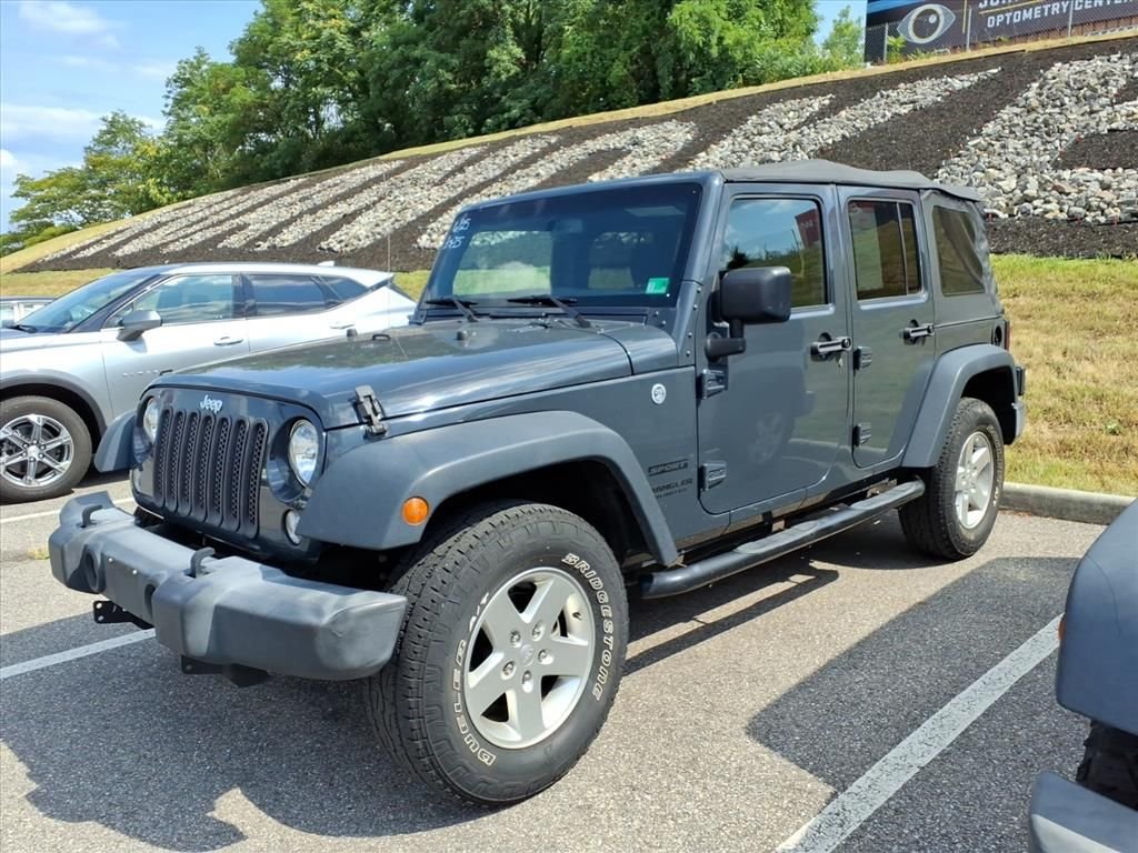 Used 2016 Black Jeep Unlimited Sport image 4