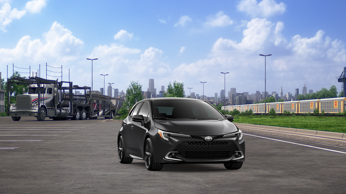 New 2026 Magnetic Gray Metallic with Midnight Black Metallic roof Toyota XSE image 16