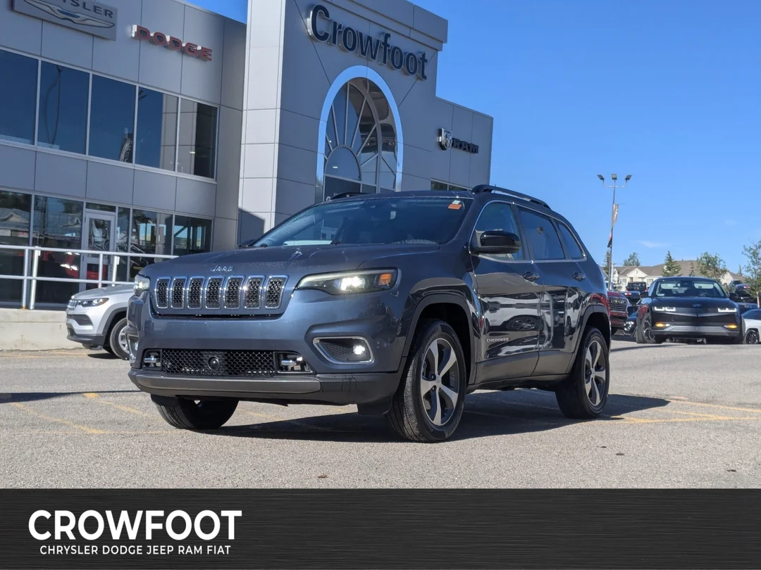 Certified Used 2022 Blue Jeep Limited - - 4x4 - Elite - Sun & Sound - Trailer Tow - Nappa Leather & More! image 1